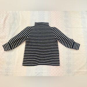 Madewell Striped Mockneck Sweater